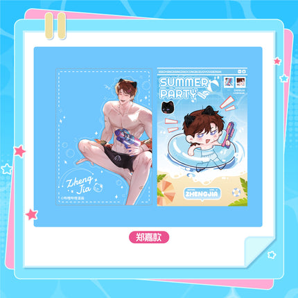 Thanks to My Childhood Friend, I Became a Top Guide | Xia Ri Xian Ding Series Acrylic Stand & Transparent Card Set