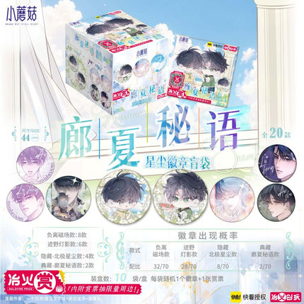 Little Mushroom | Lang Xia Mi Yu Xing Cheng Series Badge Blind Box