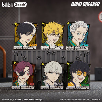WIND BREAKER | Feng Zhi Shou Hu Series Metal Pin & Charm Blind Box