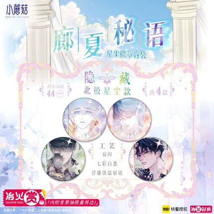 Little Mushroom | Lang Xia Mi Yu Xing Cheng Series Badge Blind Box