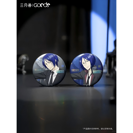 HITMAN REBORN! | Vongole:A Decade Apart Series Badge & Character Profile & Art Card Set