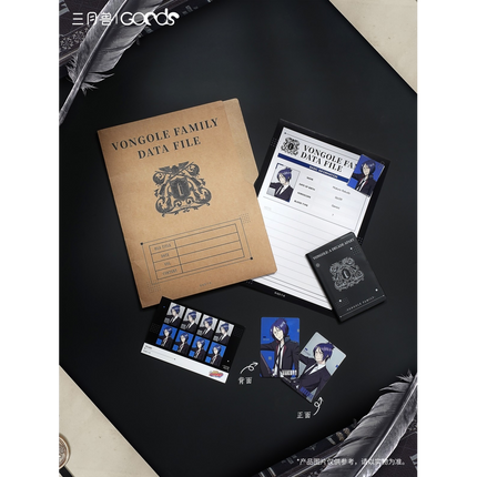 HITMAN REBORN! | Vongole:A Decade Apart Series Badge & Character Profile & Art Card Set