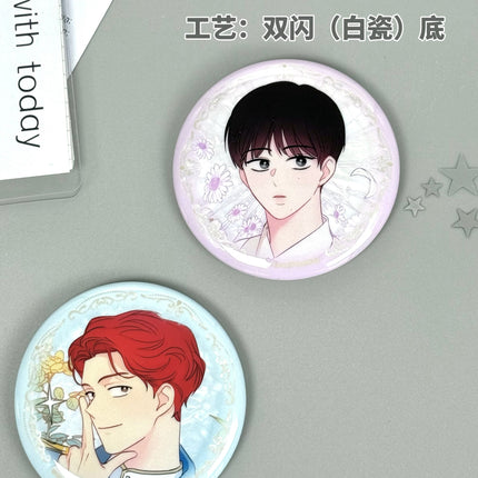 It's Just a Dream... Right?! | Badge & Acrylic Stand Figure & Sticker Set