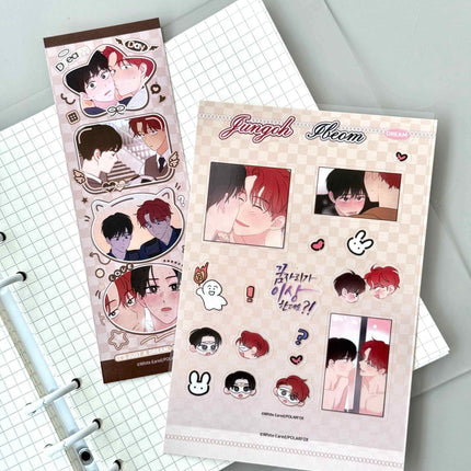 It's Just a Dream... Right?! | Badge & Acrylic Stand Figure & Sticker Set