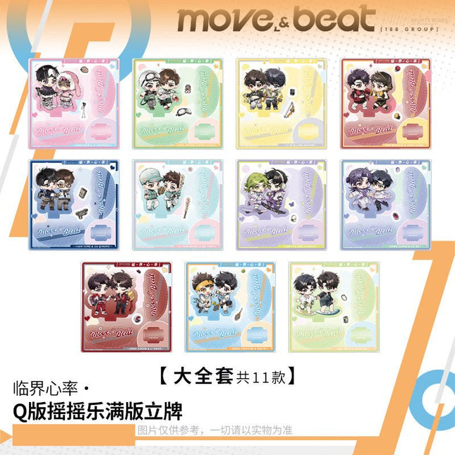 188 Group | Lin Jie Xin Lv Series Chibi Acrylic Stand 188 Group Anime Goods - Funimecity 