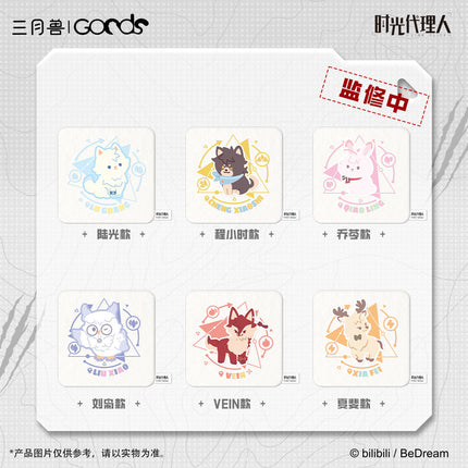 Link Click | Yuan Huang Ling Ying Series Acrylic Stand & Coaster & Tableware Set