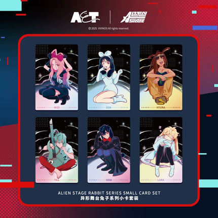 ALIEN STAGE | Rabbit Series Art Card Set