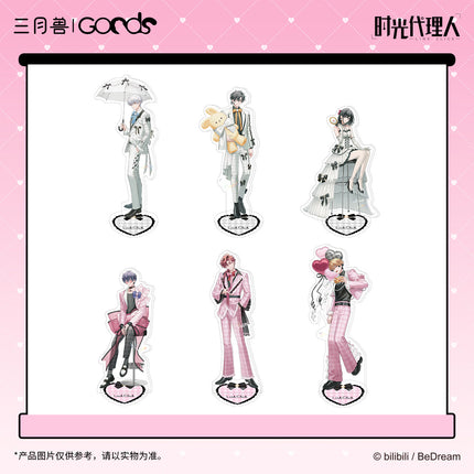 Link Click | Fanfancy & Ruru Ribbon Series Acrylic Stand & Badge & Art Card Set