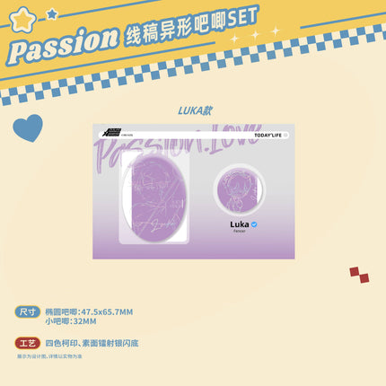 ALIEN STAGE | Passion Love Series Badge & Shikishi Board