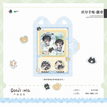 早安时分&梅雨季&爪印&草莓可可&小跟班&冬日恋歌系列 / Chibi Badge Set-Zhao Yin (8*8cm)