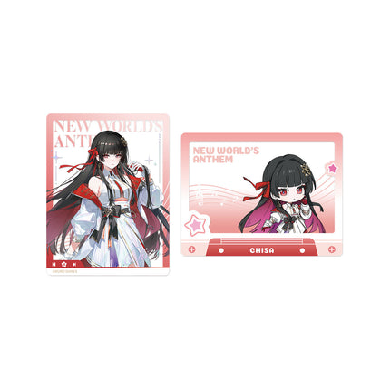 Wuthering Waves | Yu Shi Xin Sheng Series Badge & Acrylic Stand & Shikishi Board Set