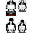 终期&童年系列 / Acrylic Message Board Stand+Card (18cm;12cm) / Ji Wenchuan