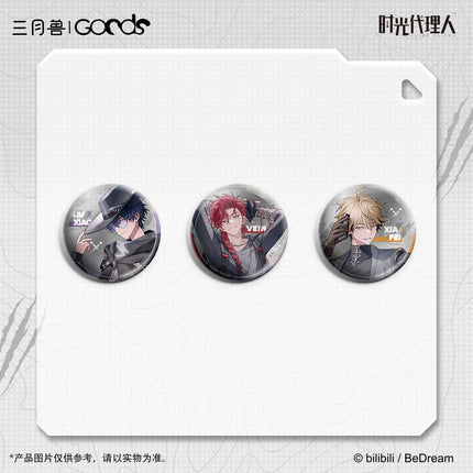 Link Click | Yuan Huang Ling Ying Series Badge & Polaroid & Adventure Archives Set