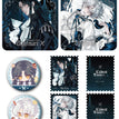 MASTERY&兴旺酒店&烛光晚餐&blessyou&手绘纪念系列 / Badge Set-Zhu Guang Wan Can (80*80mm;32*32mm)