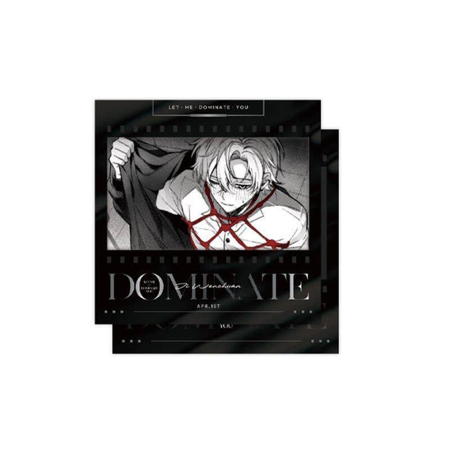 Let Me Dominate You | Polaroid & Badge & Acrylic Stand Figure Set