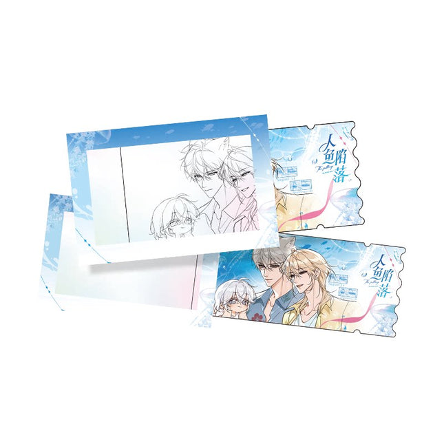 The Falling Merman | Jing Hai Fu Sheng Series Keychain Acrylic Standee