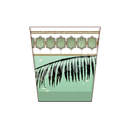 Sultan's Game | Metal Pin & Postcard & Fridge Fridge & Glass Set