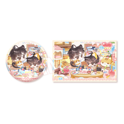 Paper Plane | Tang Junhe Birthday Series Badge & Art Card Set