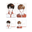 夏日海&少年誓约&一生所爱&给你的我的心系列 / Badge Set-Student (55*85mm)
