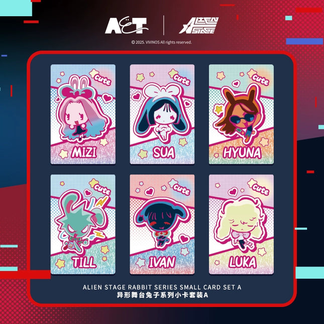 ALIEN STAGE | Rabbit Series Art Card Set