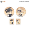 落樱拂梦&限量供应&璀璨危情&下午茶系列 / Chibi Badge Set-Cui Can Wei Qing (58mm)