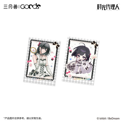 Link Click | Fanfancy & Ruru Ribbon Series Acrylic Stand & Badge & Art Card Set