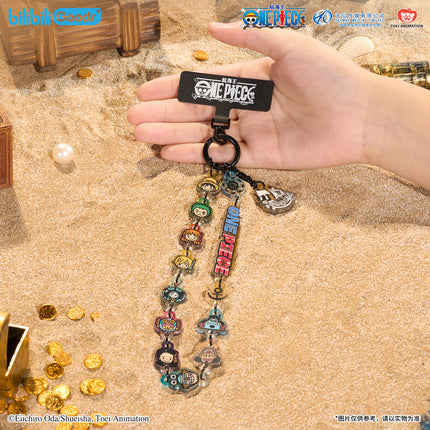 ONE PIECE | Metal Charm & Phone Strap Set
