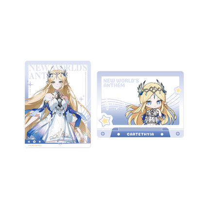 Wuthering Waves | Yu Shi Xin Sheng Series Badge & Acrylic Stand & Shikishi Board Set