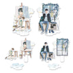夏日海&少年誓约&一生所爱&给你的我的心系列 / Acrylic Stand Set-Yi Sheng Suo Ai (126*176mm;115*172mm)