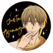 西班牙篇系列 / Badge-Jyunta Azumaya-Black (75mm)