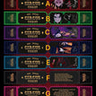 Holographic Ticket Set (230*70mm)
