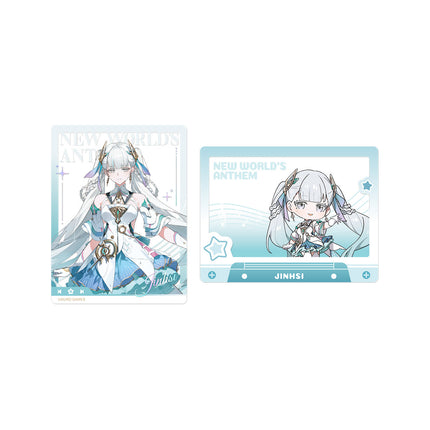 Wuthering Waves | Yu Shi Xin Sheng Series Badge & Acrylic Stand & Shikishi Board Set