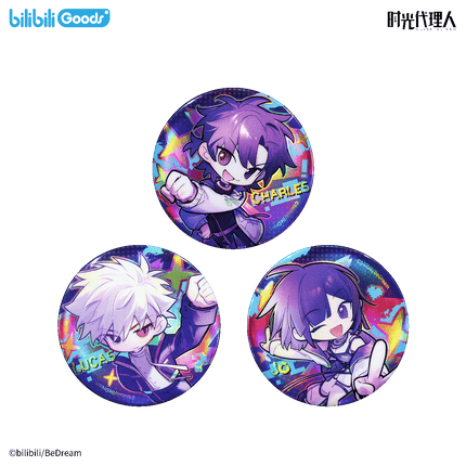 Link Click | Tou Lie Shi Jian De Tian Cai Series Badge & Acrylic Standee