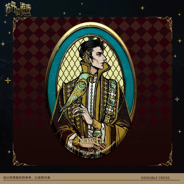 Sultan's Game | Badge & Acrylic Stand Figure Set