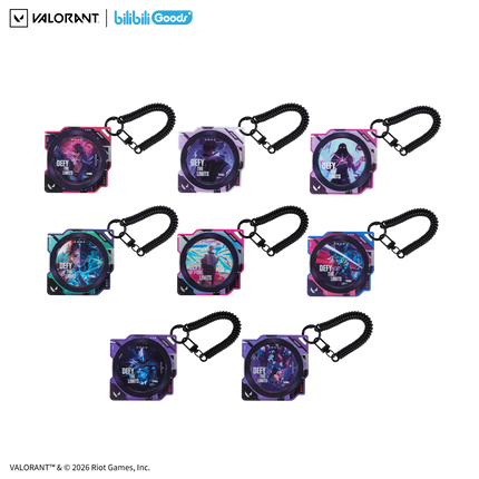 Valorant | Plush Doll & Charm & Metal Pin Blind Box Set
