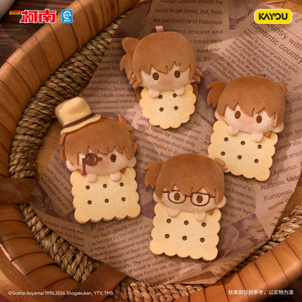 Detective Conan | Jiao Jiao Hong Bei Series Plush Doll & Plush Charm & Plush Bag Set