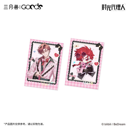 Link Click | Fanfancy & Ruru Ribbon Series Acrylic Stand & Badge & Art Card Set