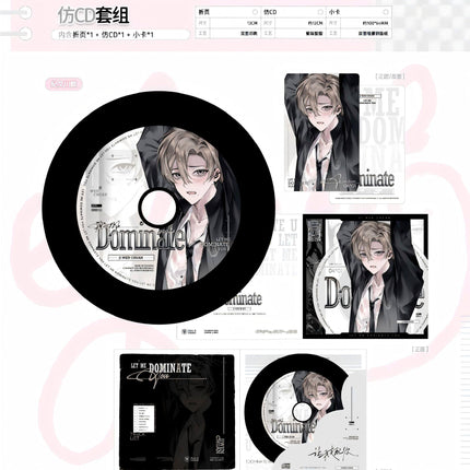 Let Me Dominate You | Polaroid & Badge & Acrylic Stand Figure Set