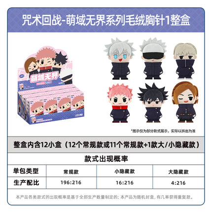 Jujutsu Kaisen | Meng Yu Wu Jie Series Plush Doll Blind Box