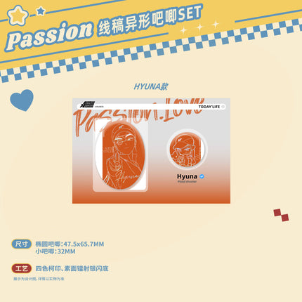 ALIEN STAGE | Passion Love Series Badge & Shikishi Board