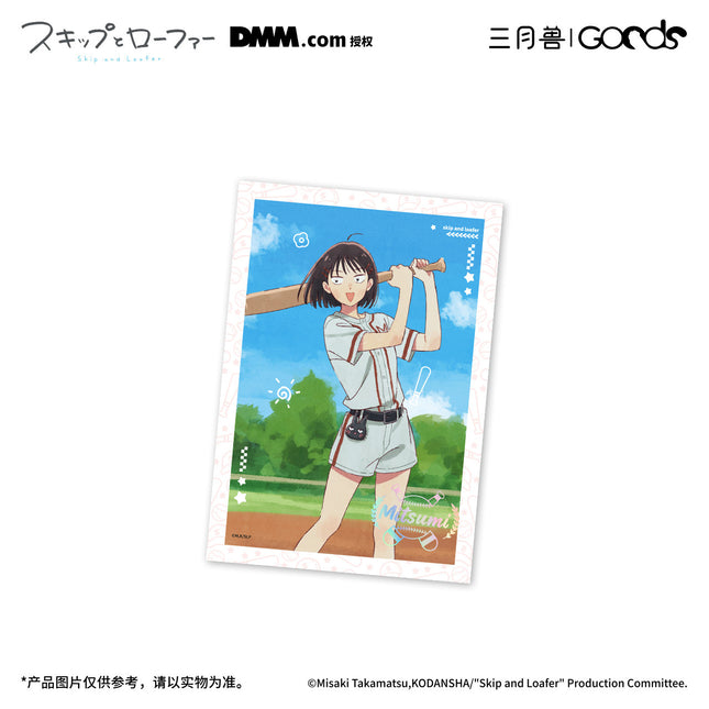 Skip and Loafer | Golden Homerun Series Shikishi Board