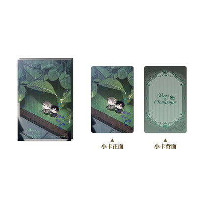 Roses And Champagne | Shikishi Board & Badge & Acrylic Stand Figure & Fridge Magnet