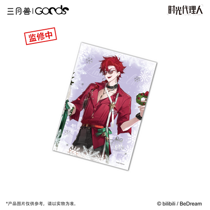 Link Click | Christmas Echoes Series Acrylic Stand Figure & Shikishi Board & Selfie Printing Acrylic Charm Set