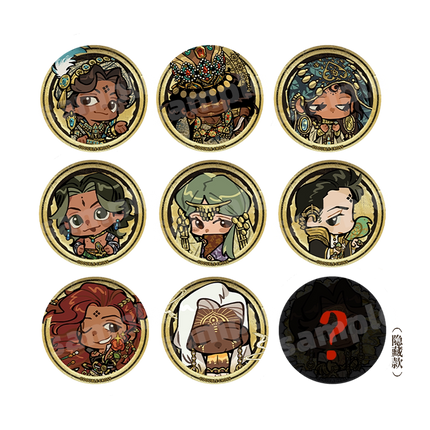 Sultan's Game | Badge & Acrylic Badge Blind Box