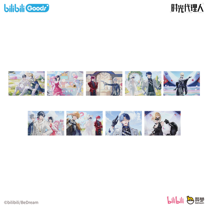 Link Click | Dream Out Series Badge & Polaroid & Acrylic Standee & Art Card Set