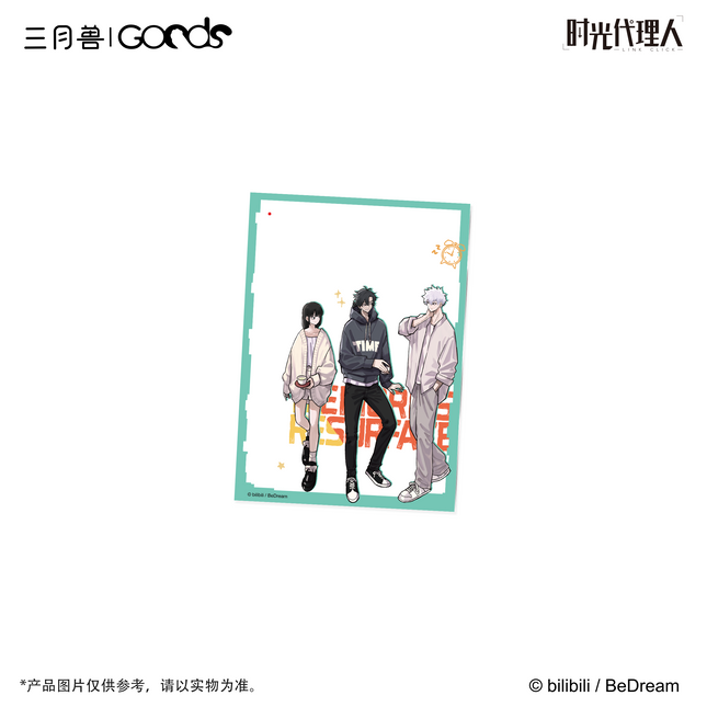 Link Click | FLASHBACK Series Acrylic Transparent Card & Acrylic Stand Figure & Coaster Set