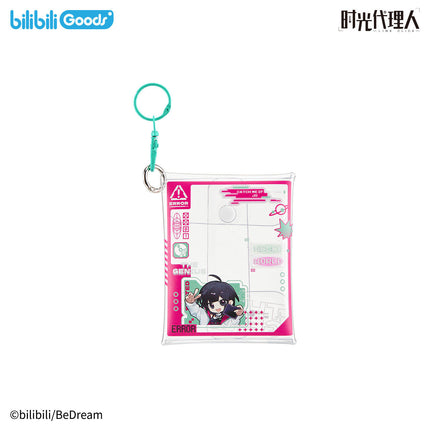 Link Click | Tou Lie Shi Jian De Tian Cai Series Badge & Bag & Acrylic Stand Figure & Holographic Ticket Set
