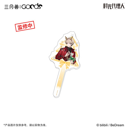 Link Click | Christmas Echoes Series Acrylic Stand Figure & Shikishi Board & Selfie Printing Acrylic Charm Set