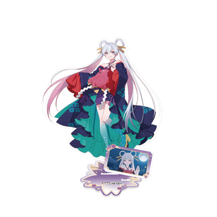 Cosmic Princess Kaguya! | Shikishi Board & Transparent Card & Card Holder Pendant & Acrylic Stand Set