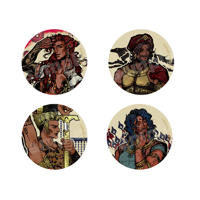 Sultan's Game | Charm & Acrylic Standee & Badge Set